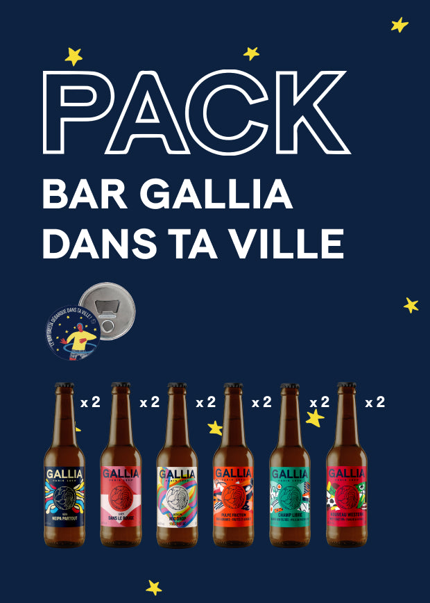 Bière Gallia - IPA Sans Alcool - 12x33cl – GALLIA PARIS