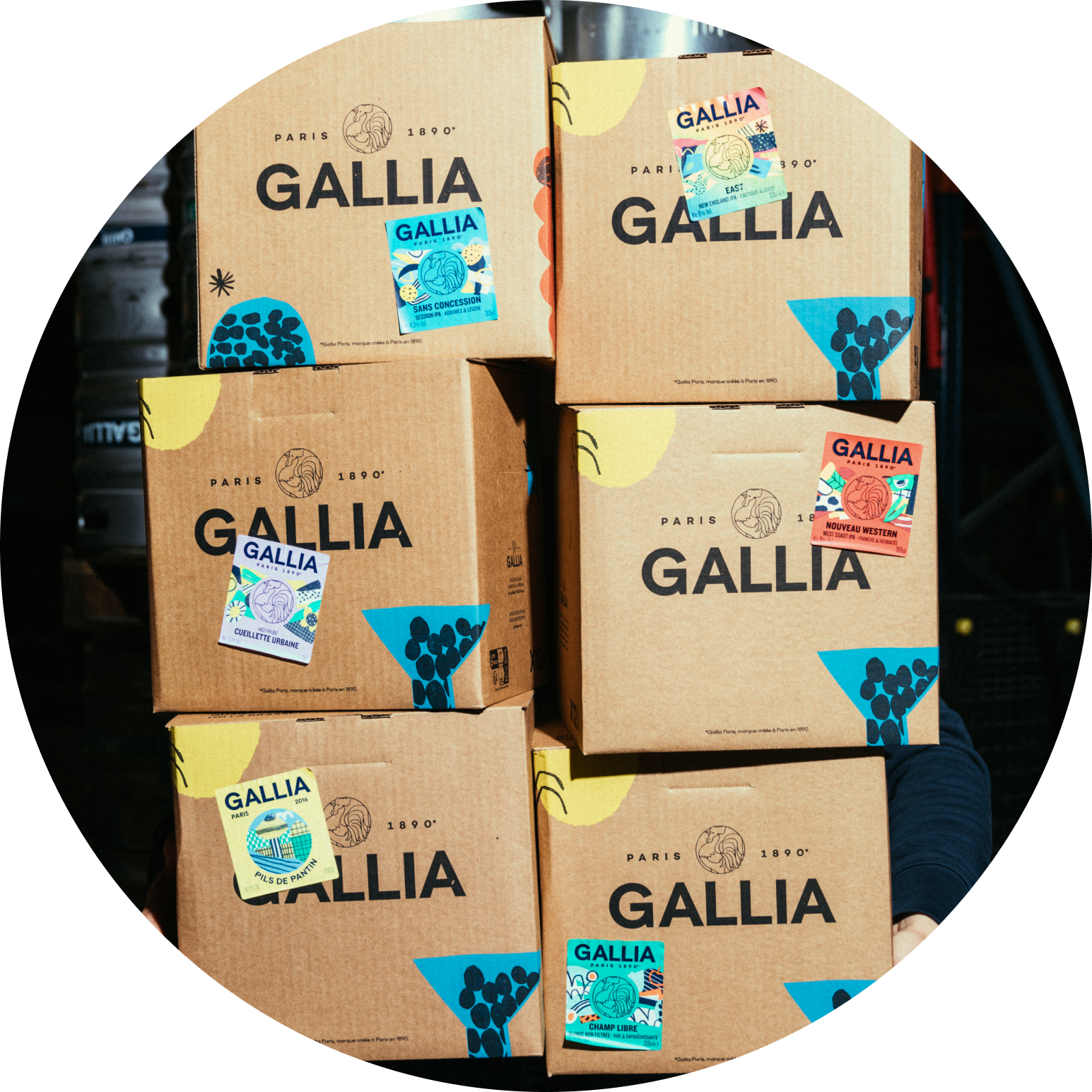 Bière Gallia - Champ Libre - Lager - 12x33cl – GALLIA PARIS